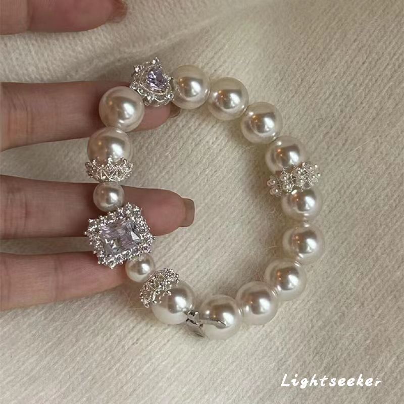 Women's French Court Pearl Retro Elegance High-grade Bracelets