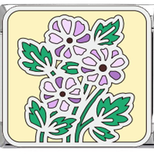 Flower Series Italian Module Creative Personality Bracelets
