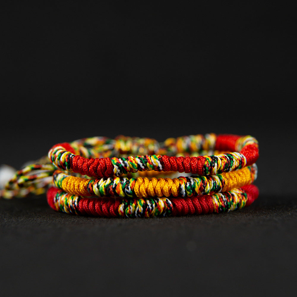 Boat Festival Colorful Rope Red Hand-woven Bracelets