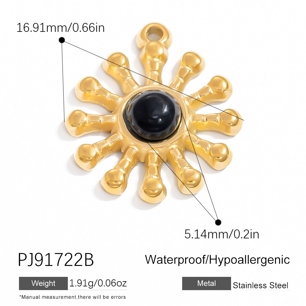Classy Stylish Stainless Steel Gold-plated Design Jewelry Accessories