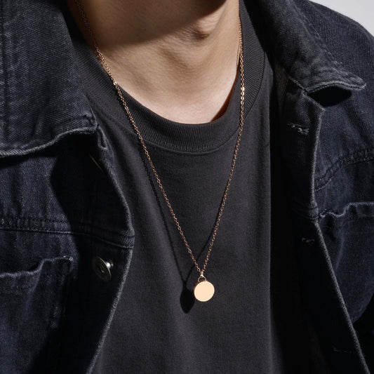 Round Stainless Steel Light Body Can Necklaces