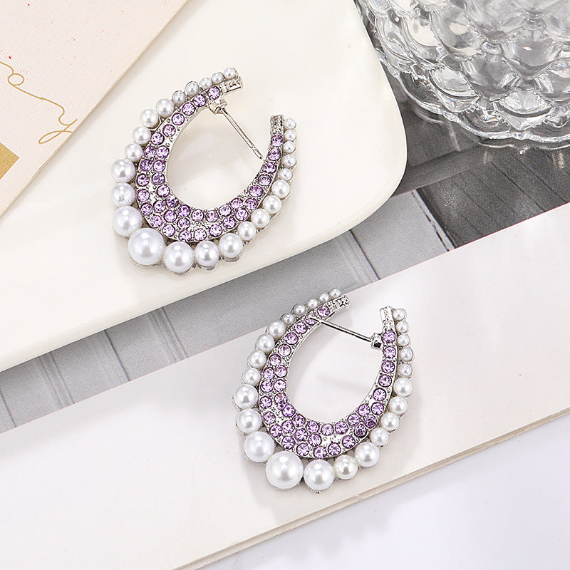 Fashion Exaggerated Geometric Large Personality Trend Earrings