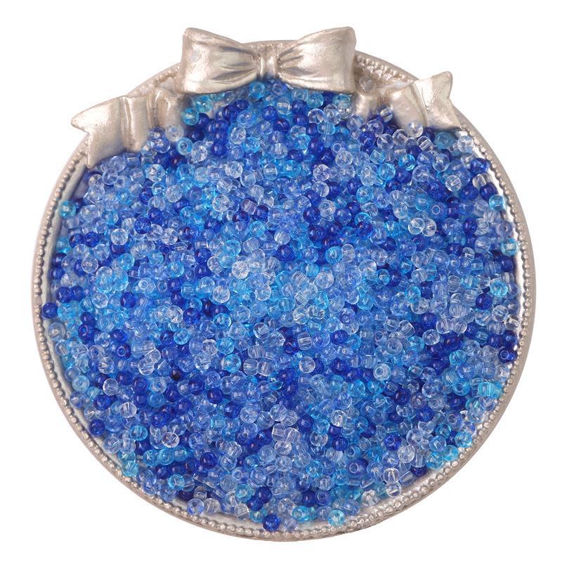 High Quality Transparent Paint Glass Beads Beaded Jewelry Accessories