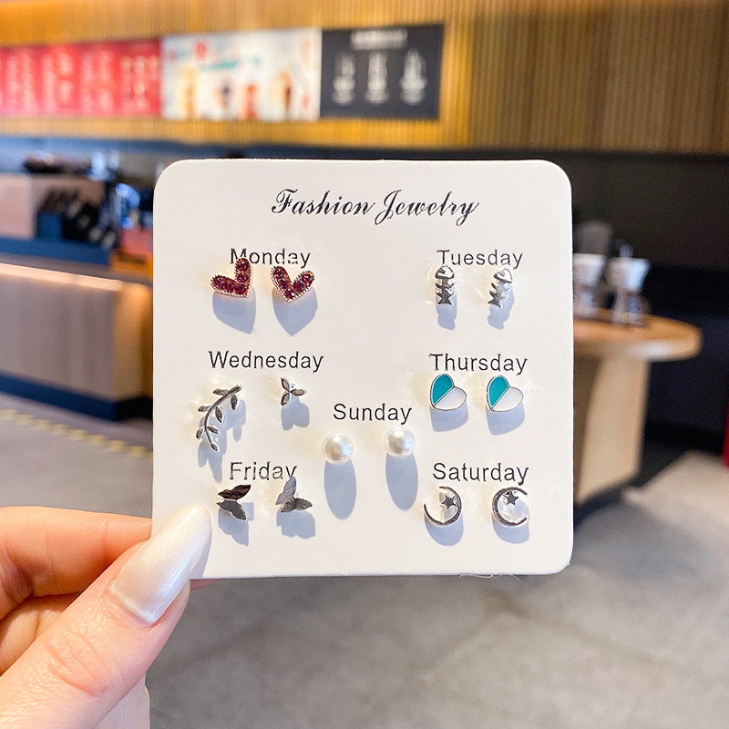 Women's Bone Niche Clips Light Luxury Elegant Stud Earrings
