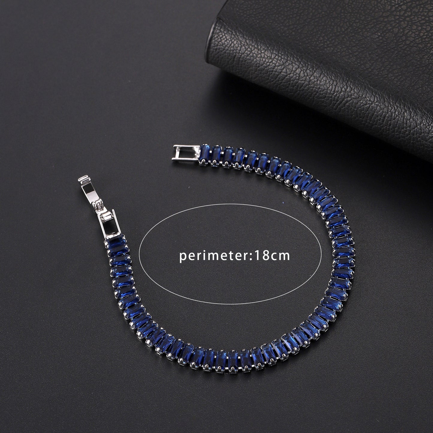 Women's & Men's Colorful Zircon Trendy Fashion Tennis Bracelets