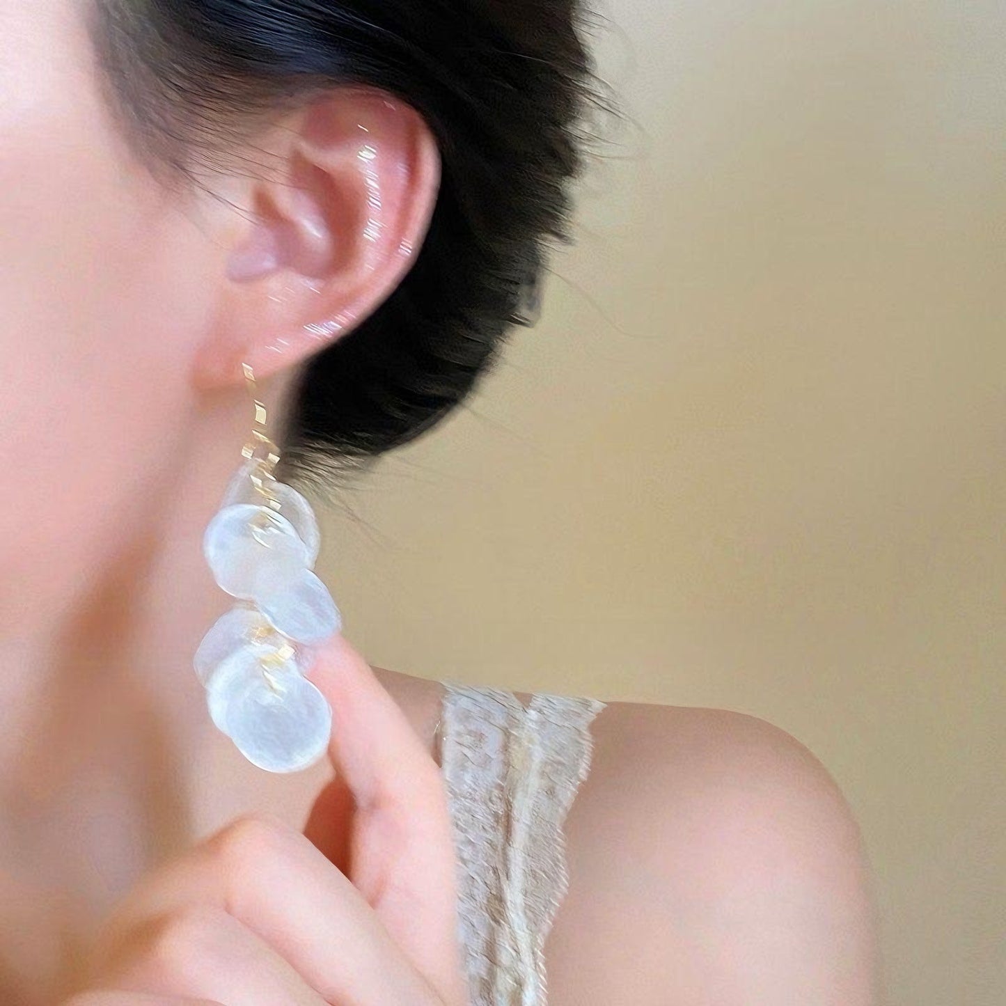 Vacation Style Ear Geometric Design Circular Must Wear Fashion Rings