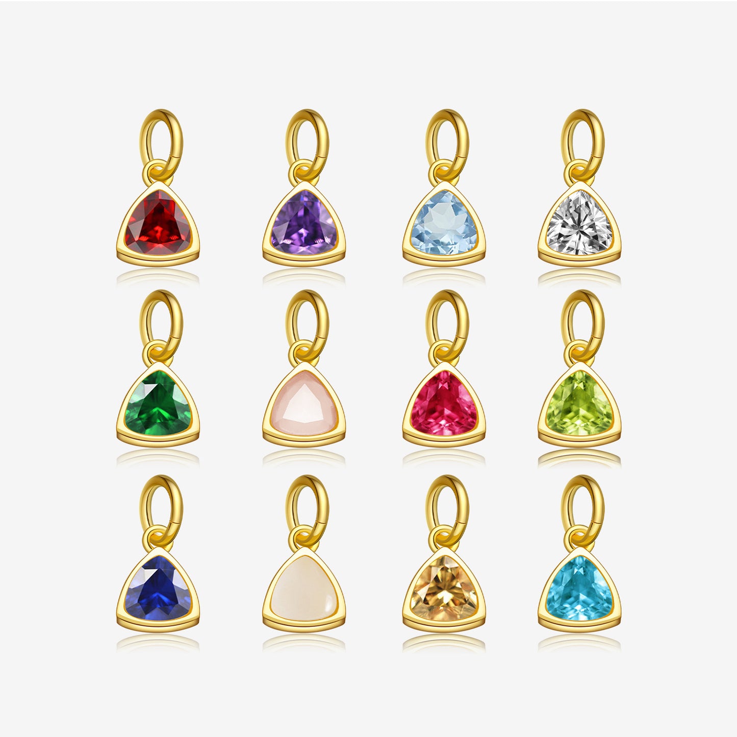 Sterling Sier Color Zircon Personalized Fashion Trendy Clavicle Necklace