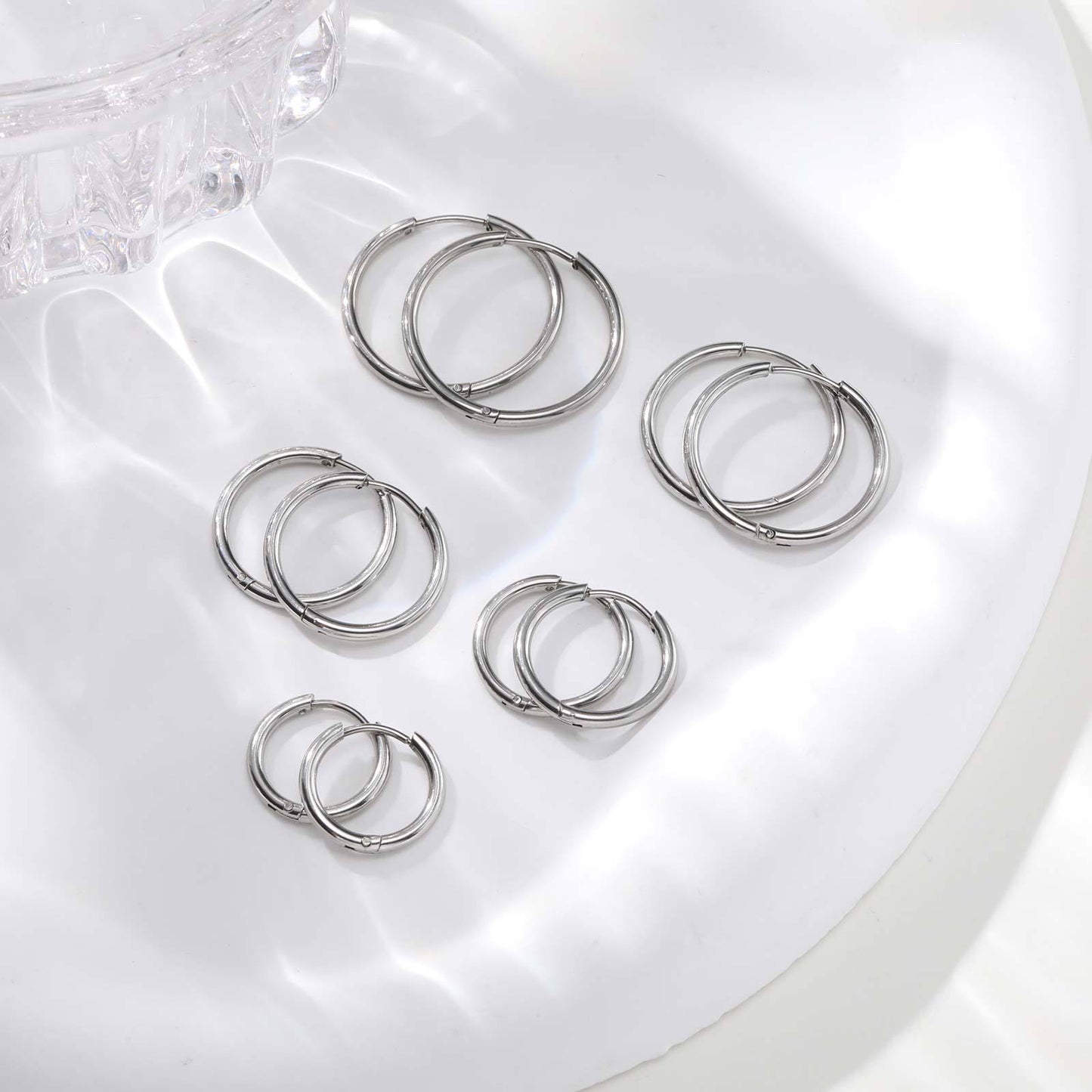 Women's Stainless Steel Simple Fashion Titanium Gold Rings