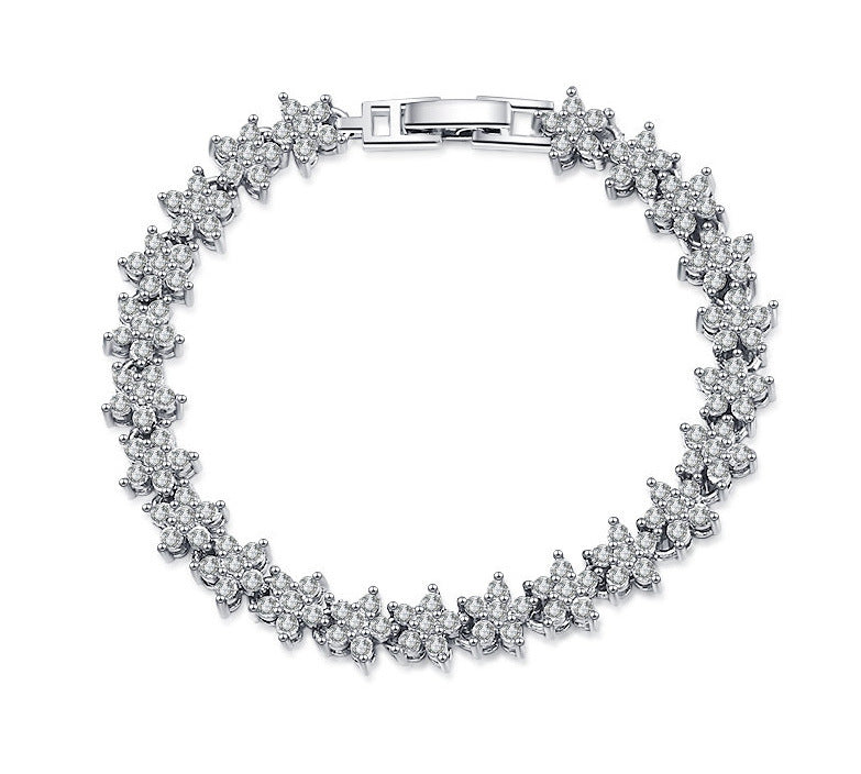 Full Diamond Female Luxury Exquisite For Girlfriend Birthday Bracelet