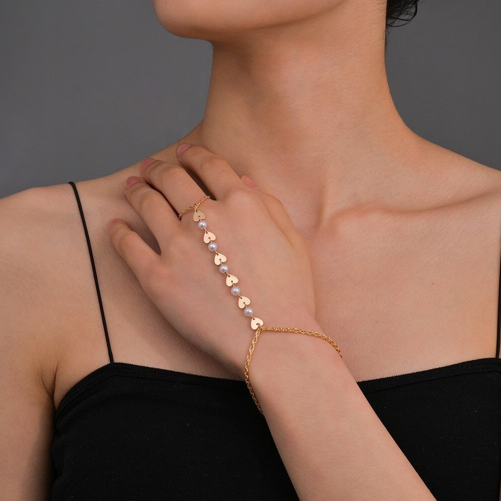 Fashion Simple Affordable Luxury Metal Finger Versatile Ladies Bracelets