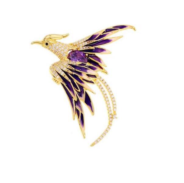 Temperament Safety Pin Add Beauty Value Light Brooches
