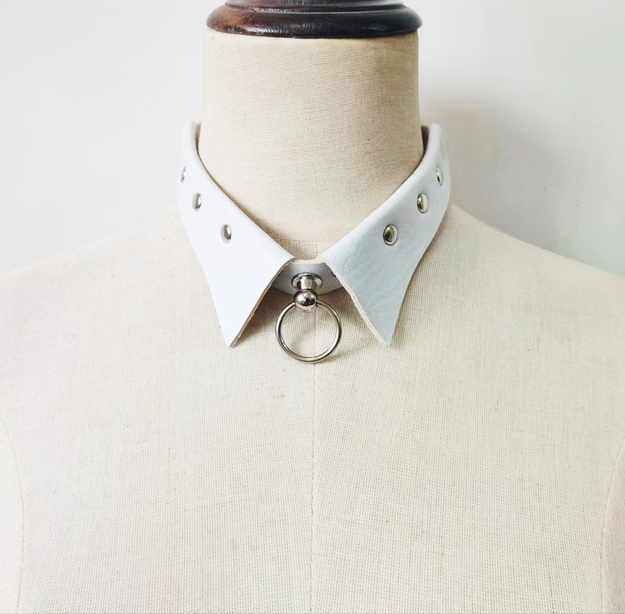 Personality Punk Gothic Leather Simple Trend Collarbone Necklet Collar