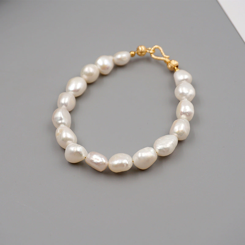 Freshwater Pearl Atmospheric Baroque Beads Flaw Bracelets