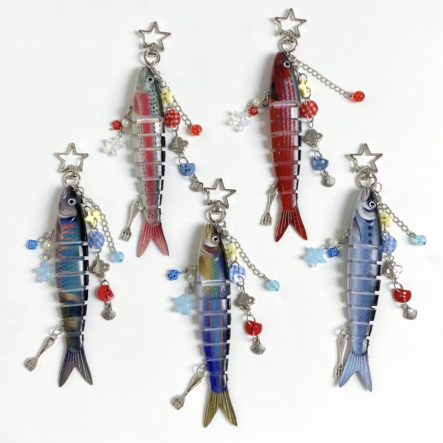 Bionic Fish Bait Marine Lure Handbag Hanging Ornaments