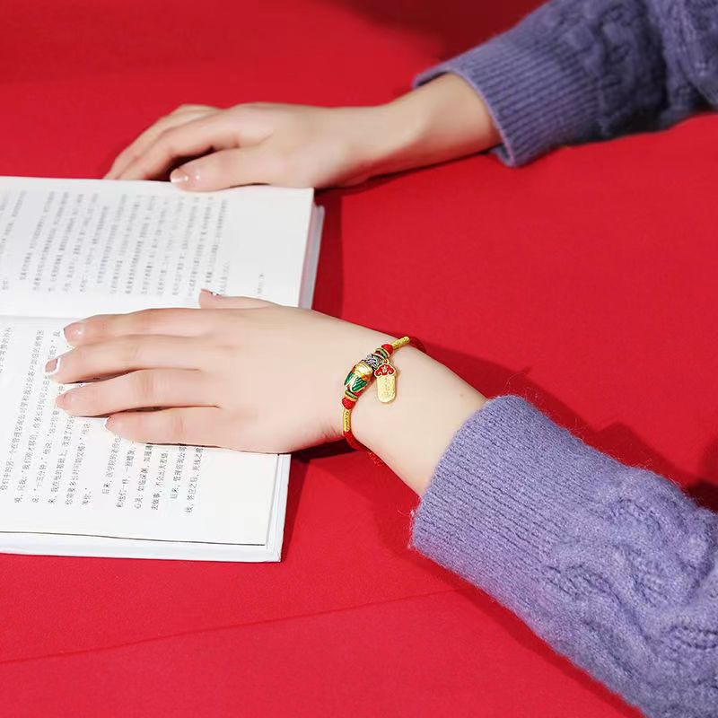 Good Luck Carrying Strap Red Rope Bracelets