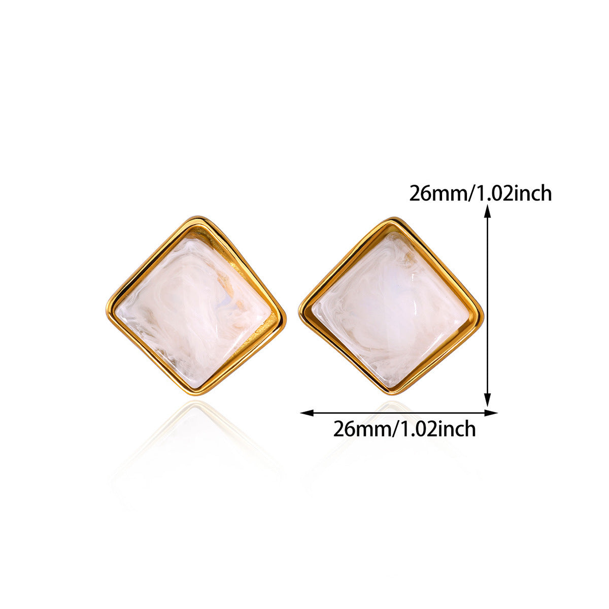 Women's Coffee Color For Light Luxury Temperament High Sense Earrings