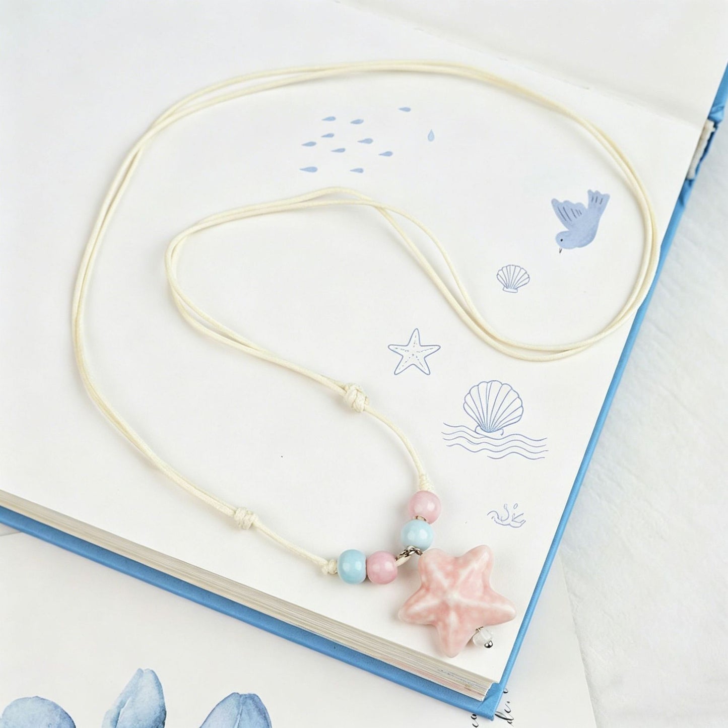 Marine Conch Dopamine Color Braid Rope Simple Cute Wild Bracelets