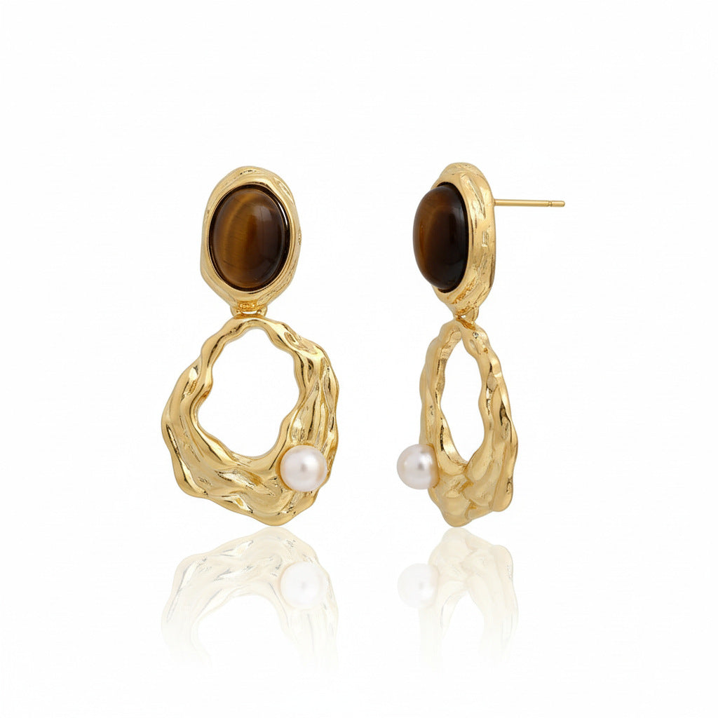 Women's Special Interest Light Luxury High-grade Retro Style Stud Earrings