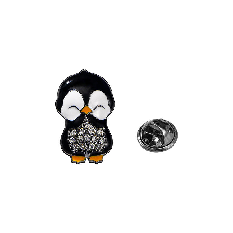 Penguin Brooch Super Cute Cartoon Badge Pin Trendy Brooches