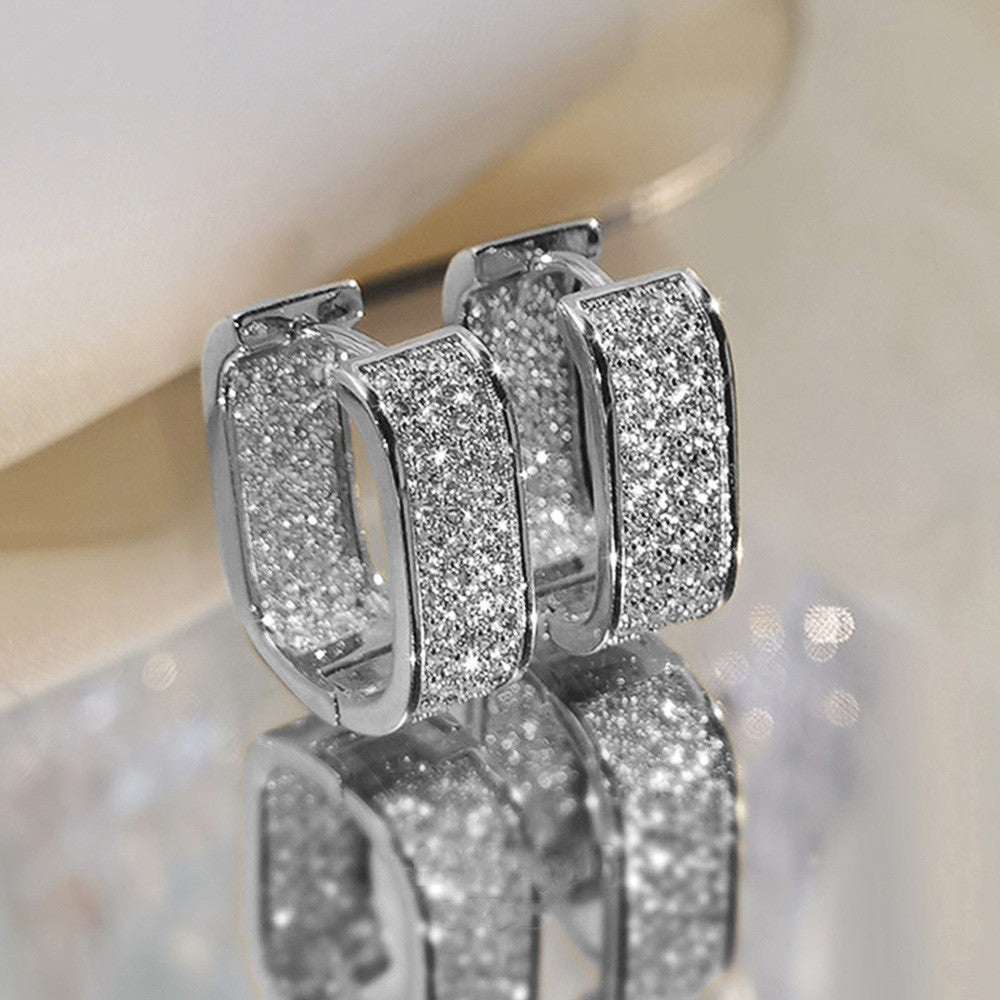 Luxury Copper Micro Ear Clip Simple Rings