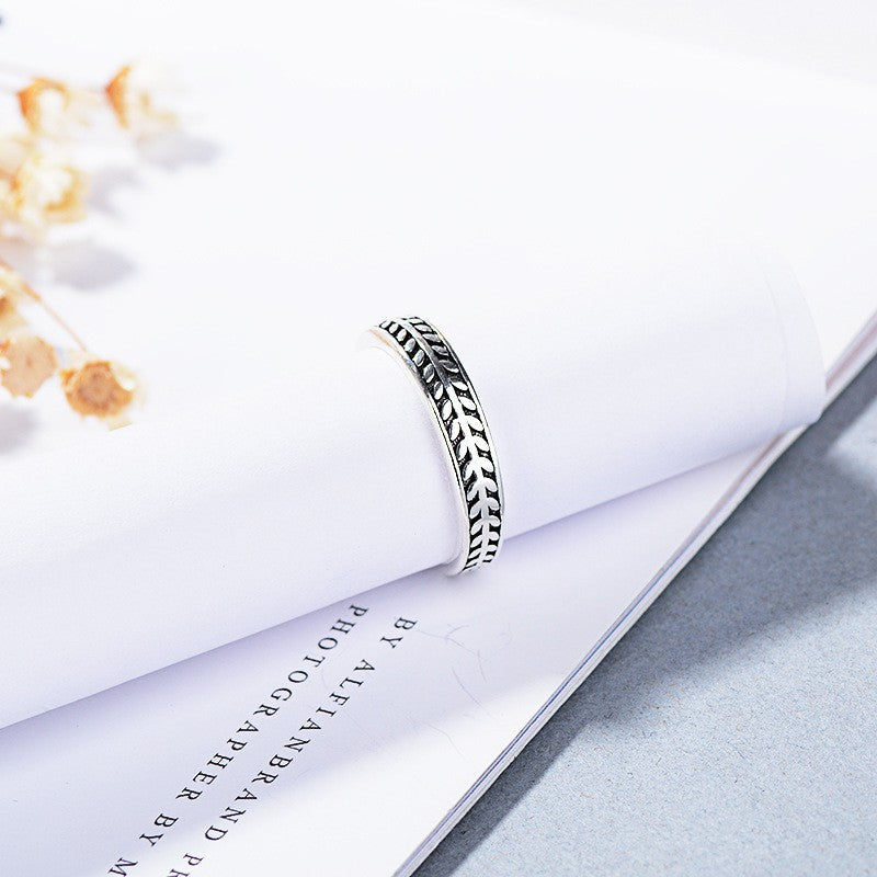 Women's Opening Fresh Temperament Branch Buds Index Ring