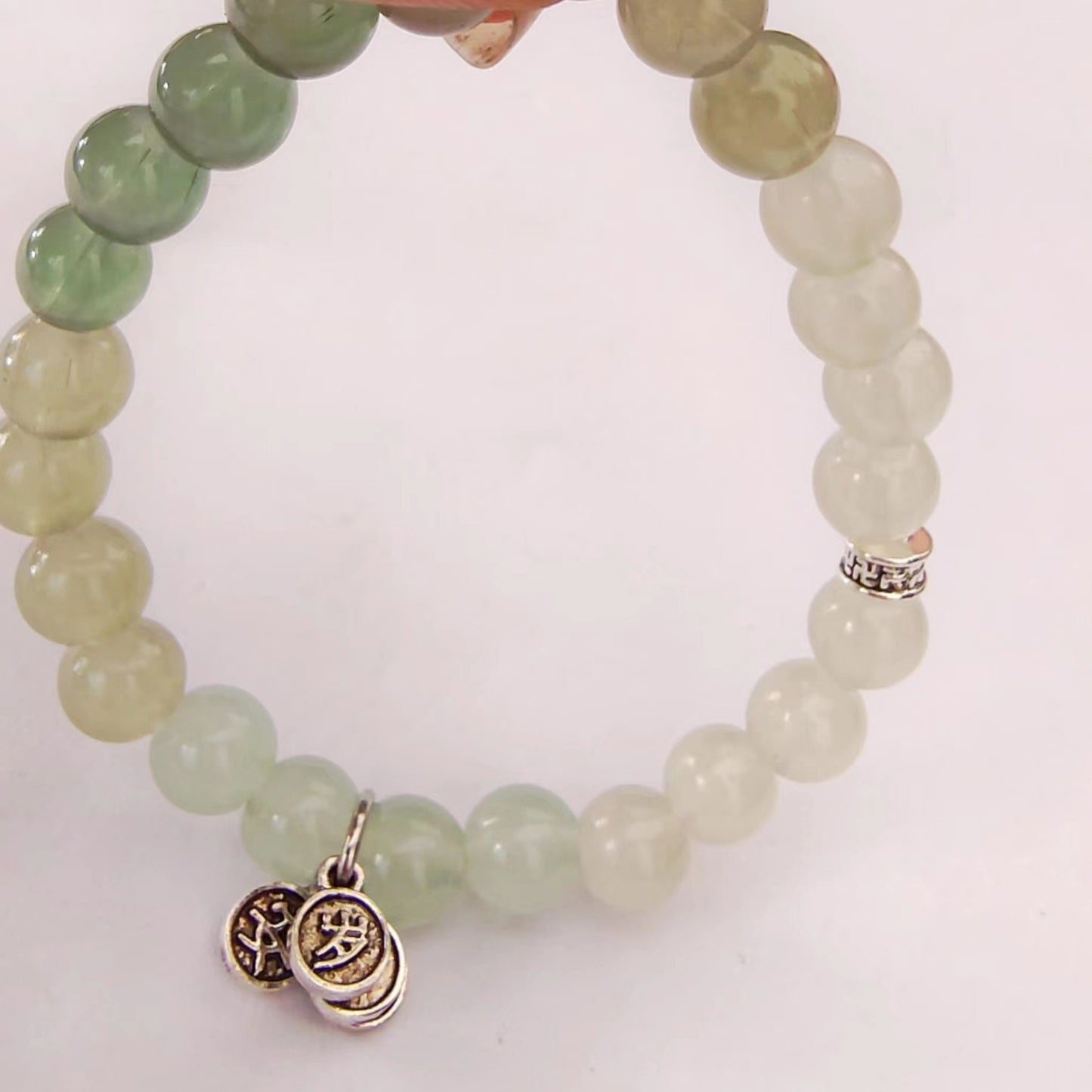 Jade Gradient Blue White Lake Green Bracelets