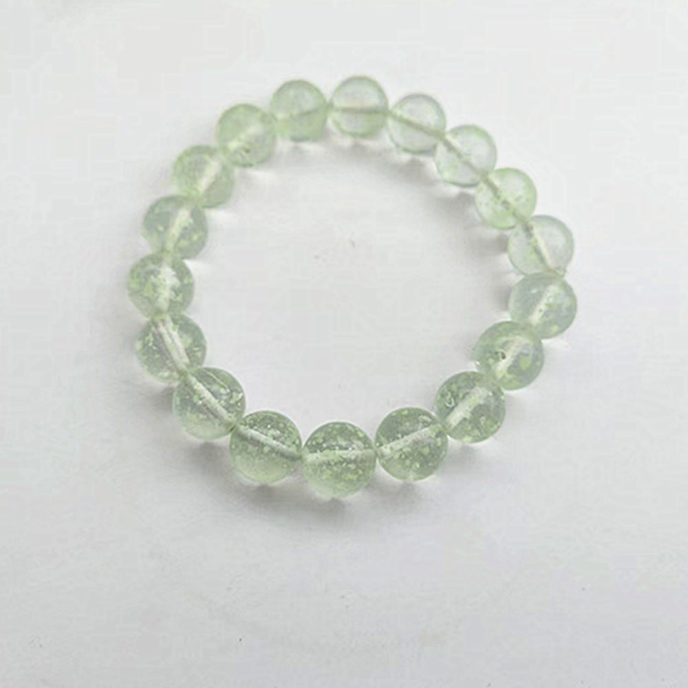 Luminous Stars Glass Bead Transparent Crystal Bracelet