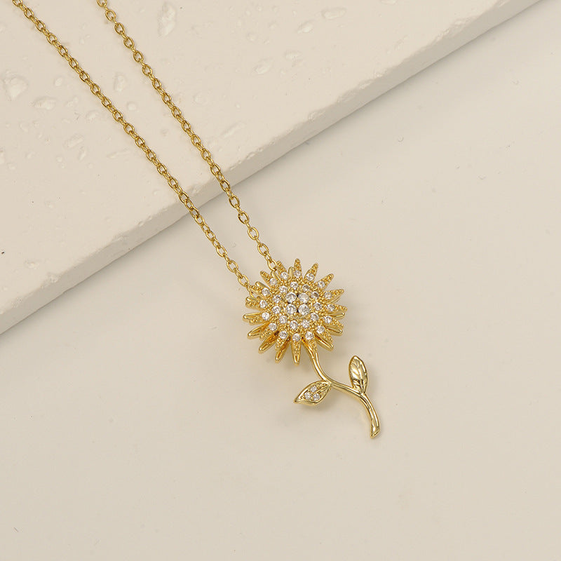 Korean Fairy Temperamental Simple Love Pearl Clavicle Necklace