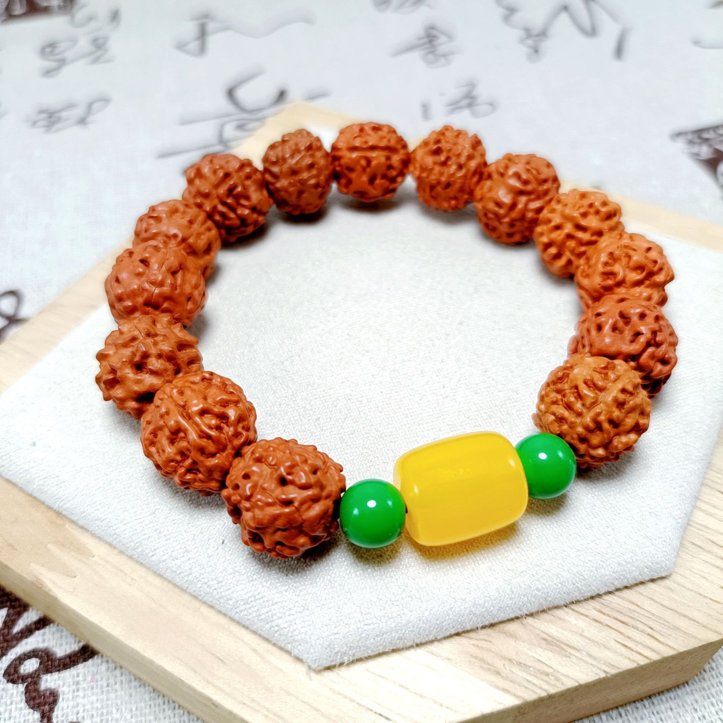 Women's & Men's Handmade Buddha Beads Diamond Crafts Stall Bracelets