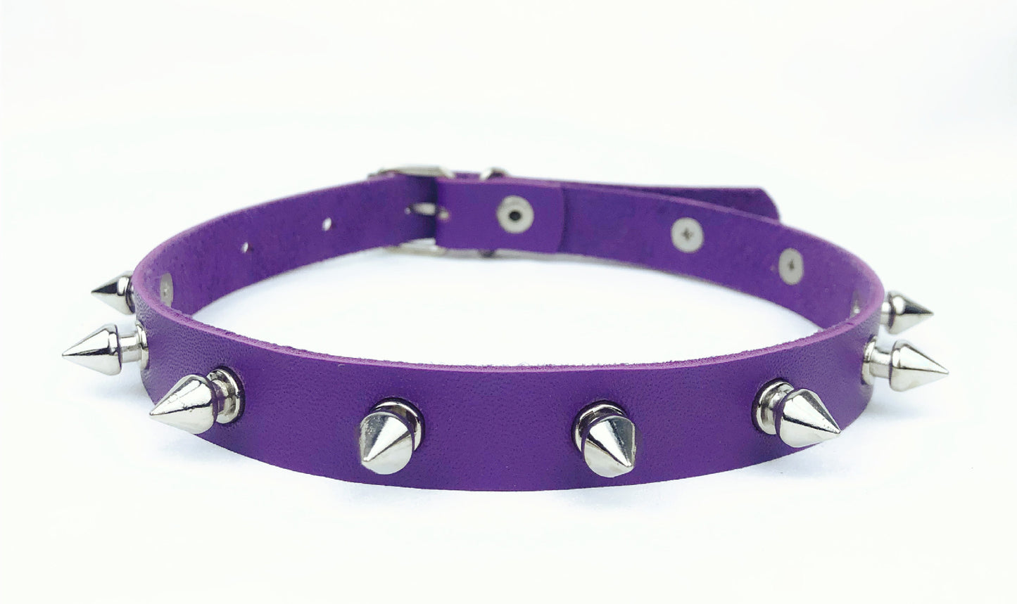 Punk Tip Rivet Leather Gothic Rock Collar