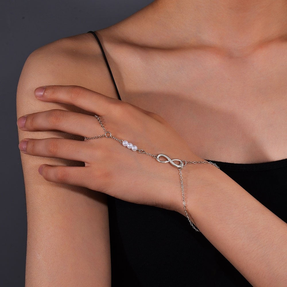 Fashion Simple Affordable Luxury Metal Finger Versatile Ladies Bracelets