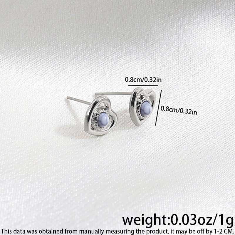 High-grade Fashionable Versatile Micro Diamond Butterfly Earrings