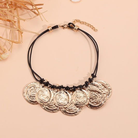 Women's Slouchy Charming Z Tag Exaggerated Necklaces