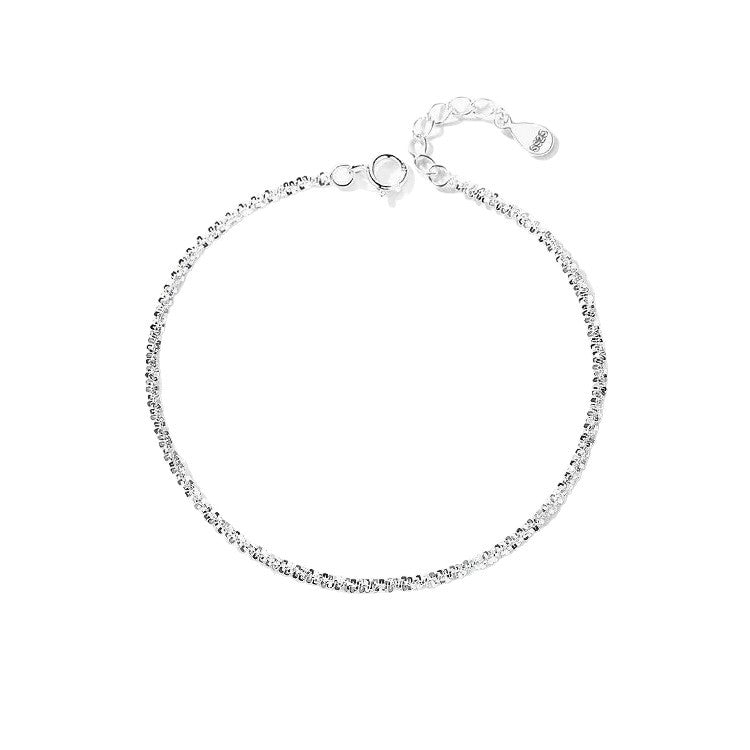 Starry Sier-plated Female Version Simple Niche Fresh Bracelet