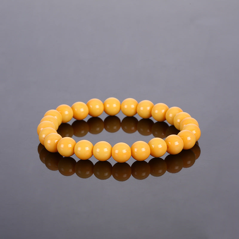 Glass Bead Solid Color Fresh Handmade Bracelet