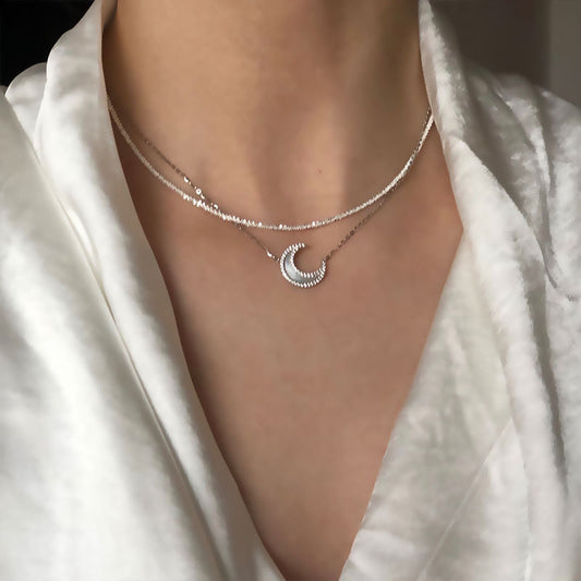 Starry Collar Moon Niche Female Simple Cold Style Clavicle Necklaces