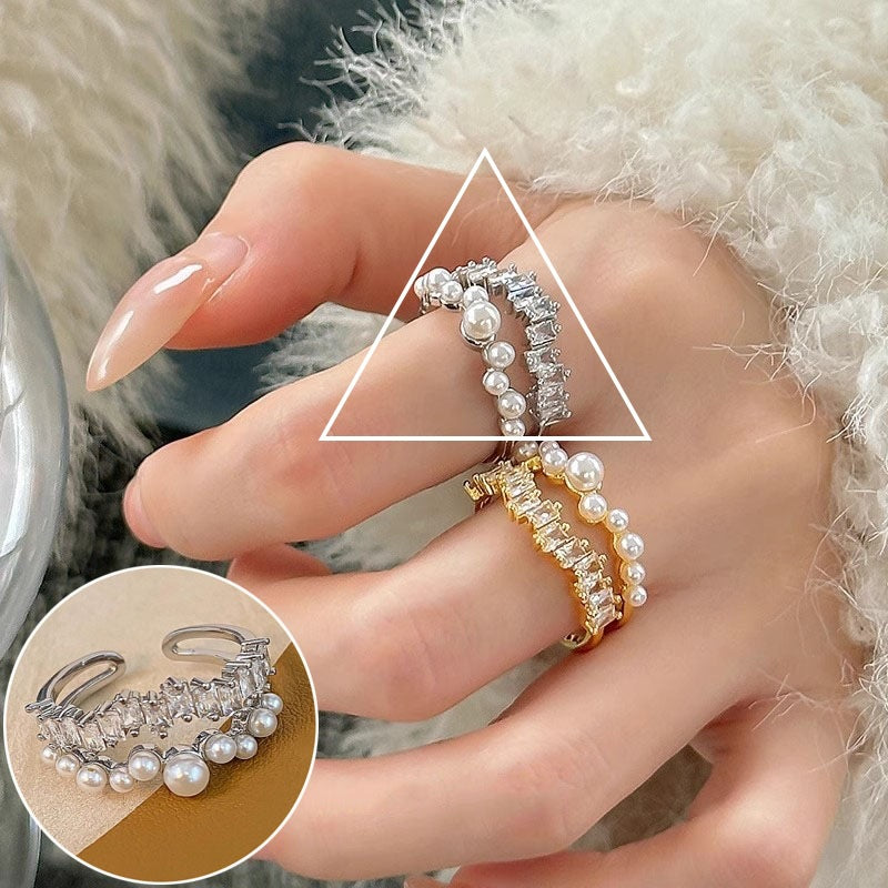 Women's High-grade Metal Personality Creative Elegant Open Sweet Cool Index Finger Rings