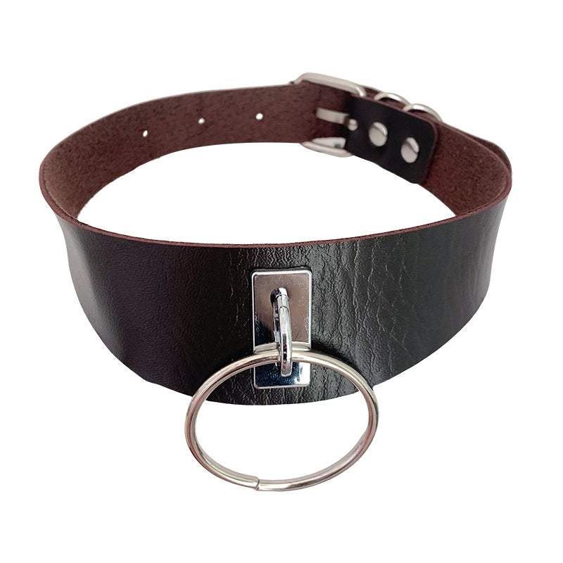 Personality Hip Hop Punk Trend Leather Rings