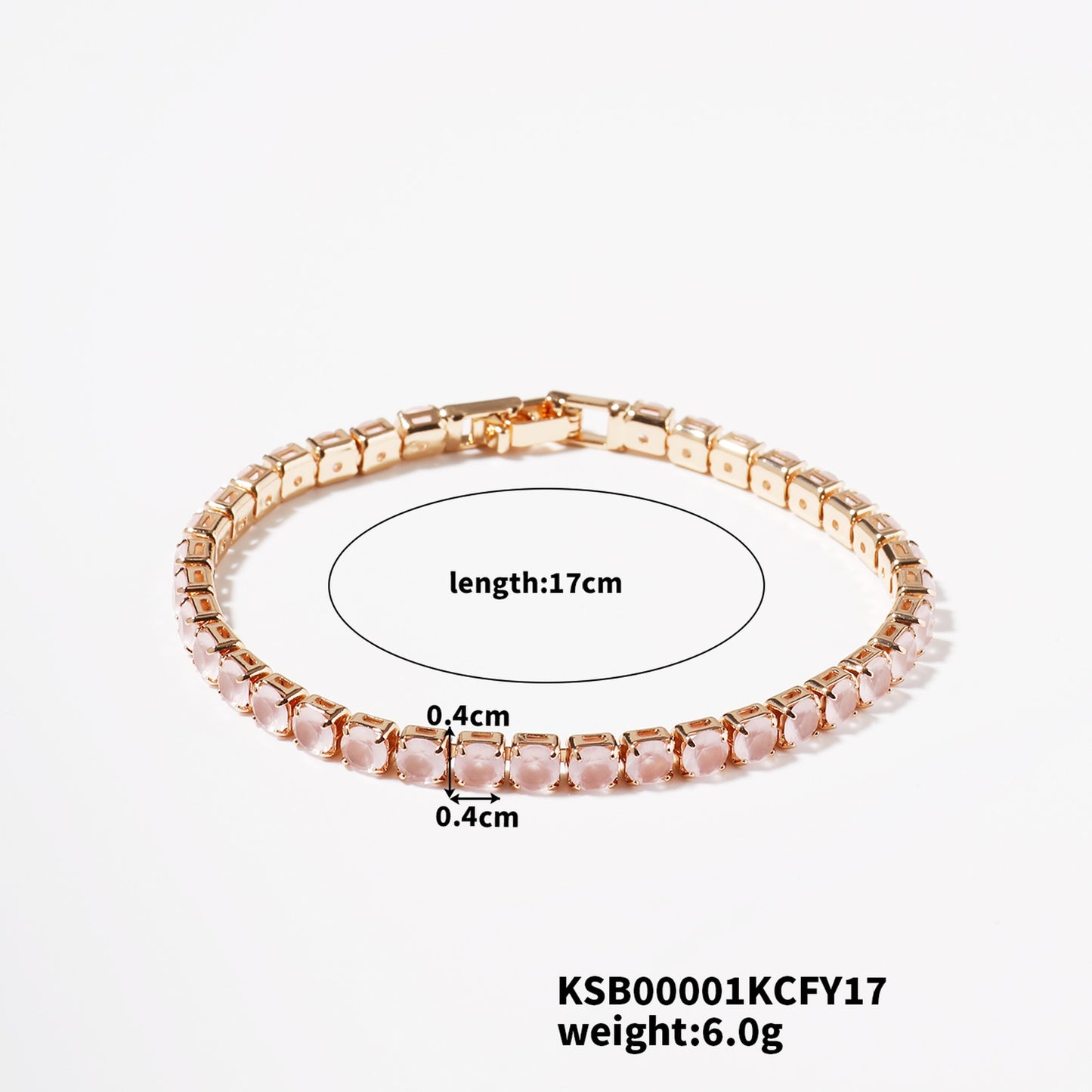 Live Broadcast Full Diamond Female Refined Zircon Luxury Bracelet