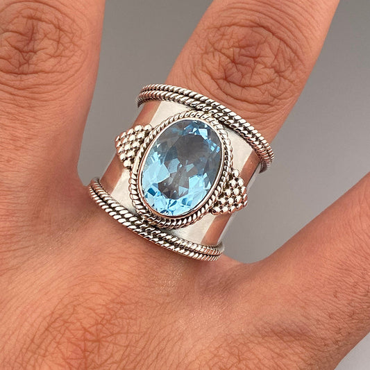 Live Broadcast Personalized Retro Thumb Female Rings