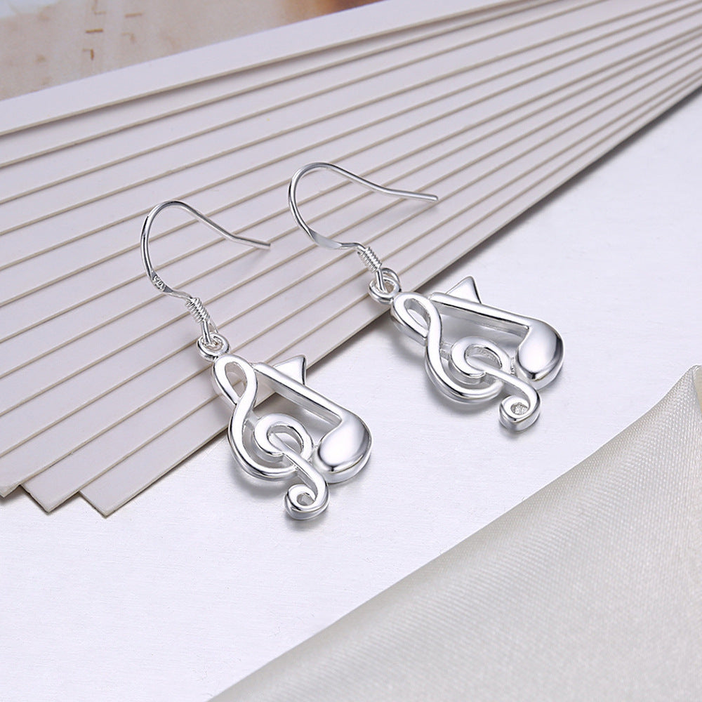 Note Shape Female Niche Cold High Sense Birthday Rings