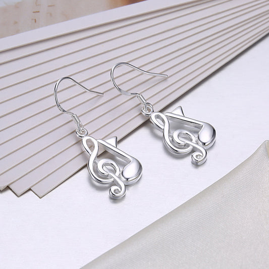 Note Shape Female Niche Cold High Sense Birthday Rings