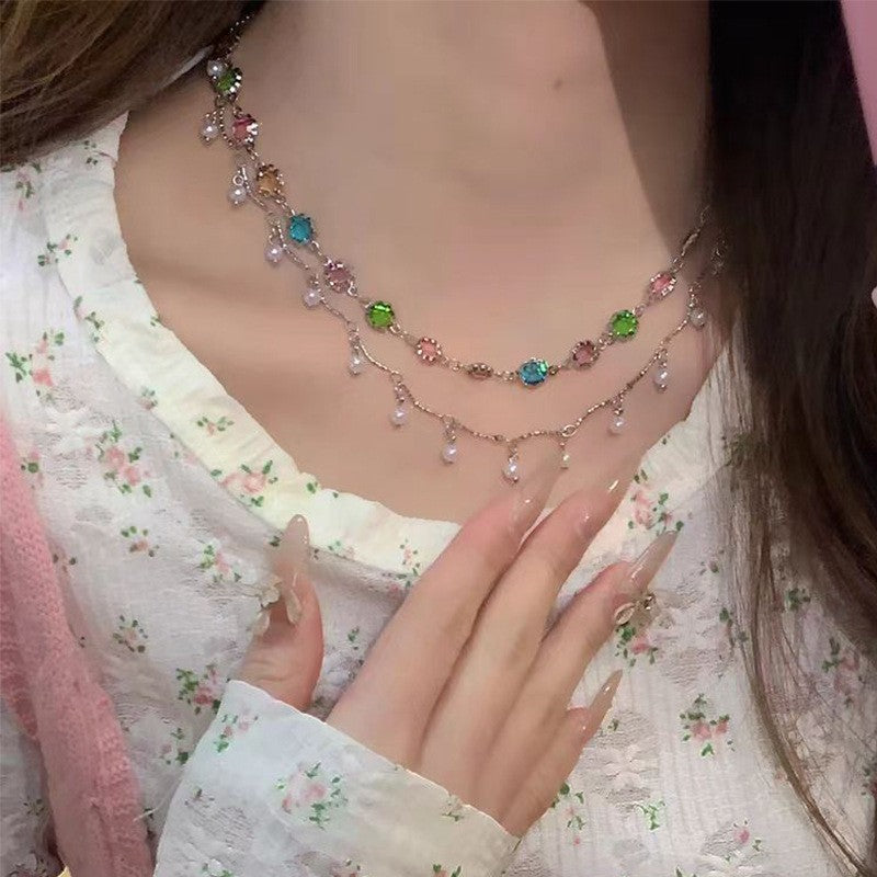 Women's Light Luxury Creative Niche Personality Clavicle Chain High Sense Necklaces