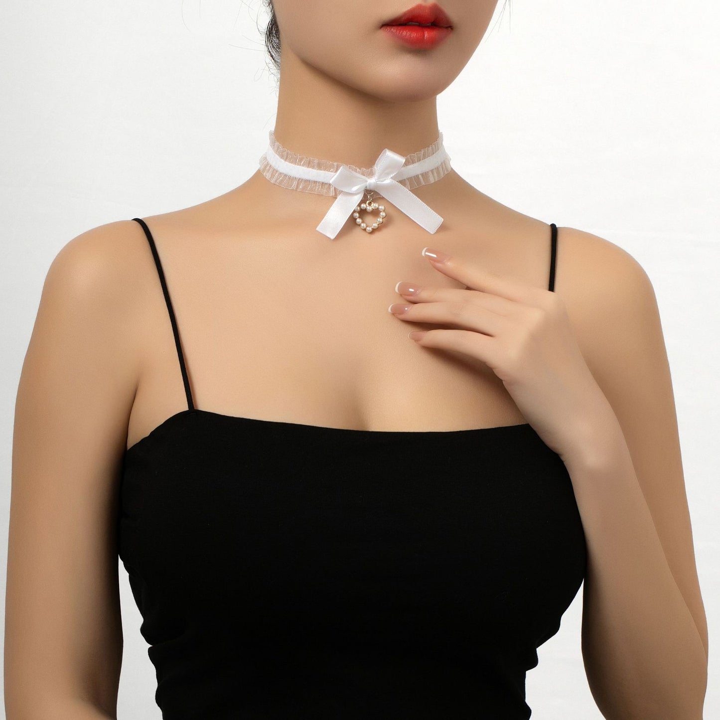 Korean Style Pure Desire Cute Bow Necklaces