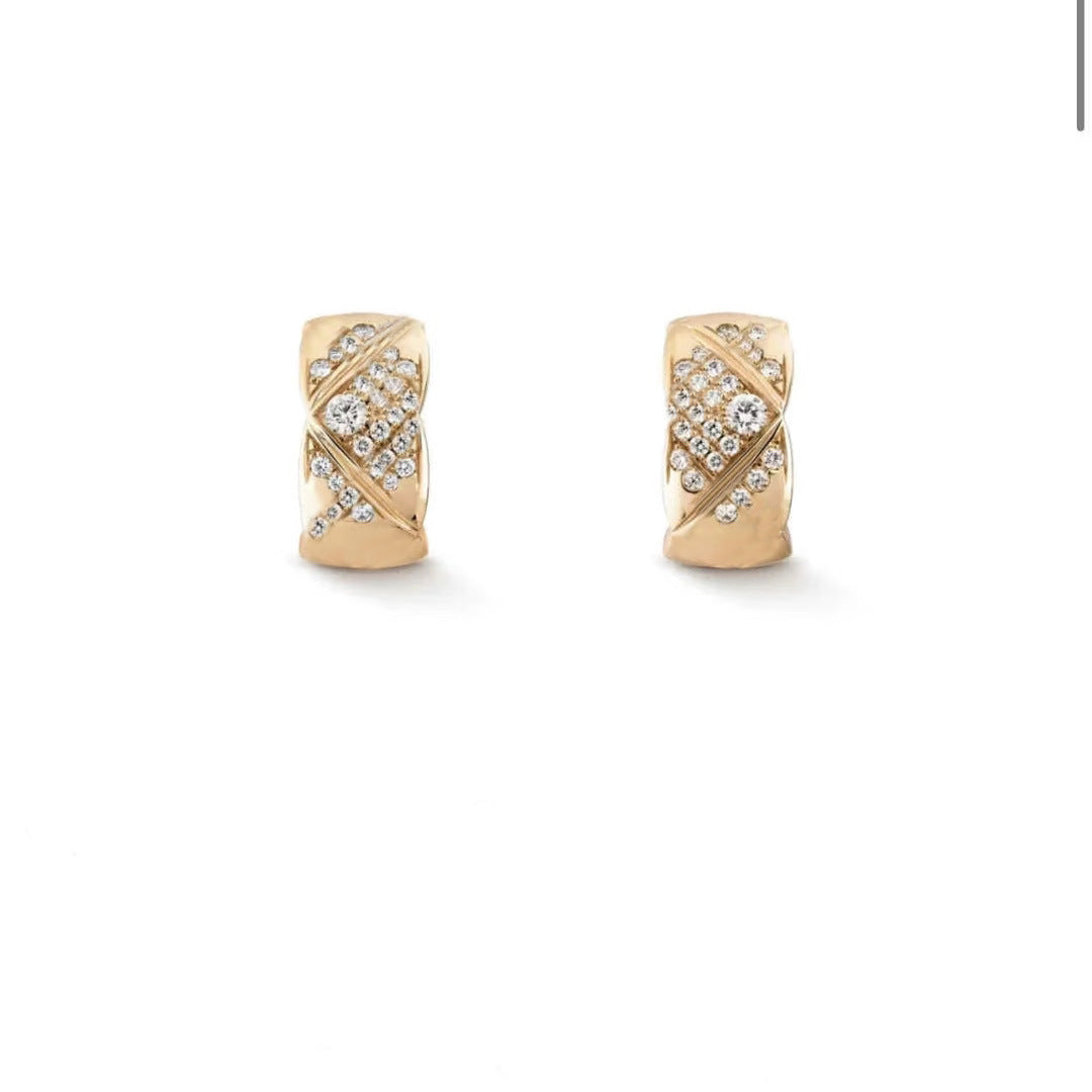 Series Diamond Light Luxury High-grade Exquisite Earrings