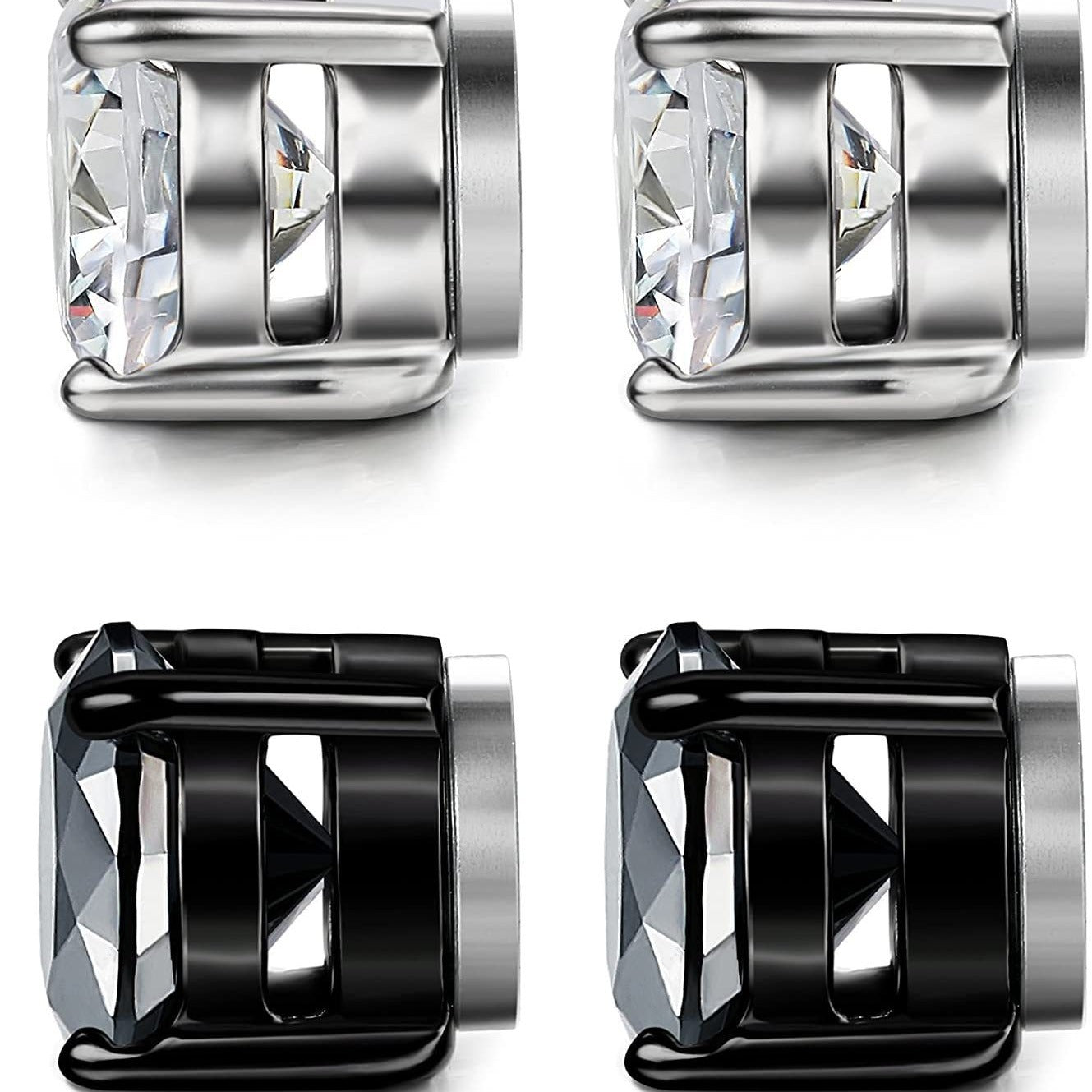Women's & Men's Magnetic For Flashing Fashion Popular Magnet Ear Simple Stud Earrings