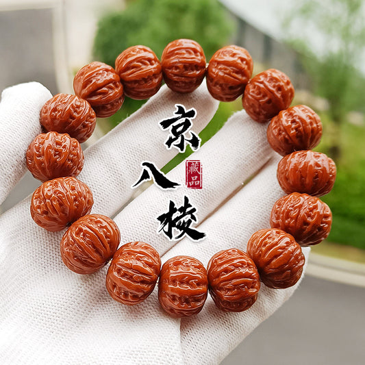 Women's & Men's Small Walnut Boutique Single Circle Cultural Bracelets