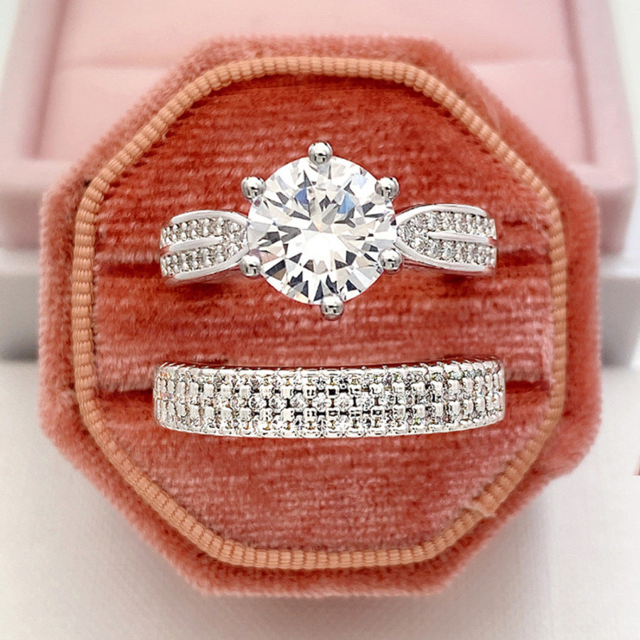 Versatile Women's Luxury Decoration Fashion Wedding Ring