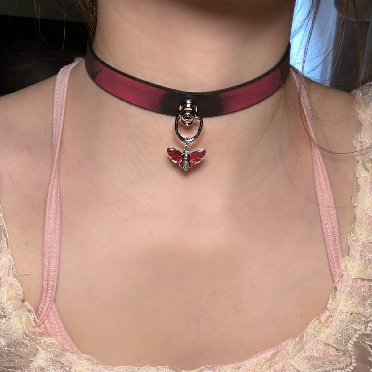 Women's Warm Color Changing Leather Hot Senior Clavicle Collar