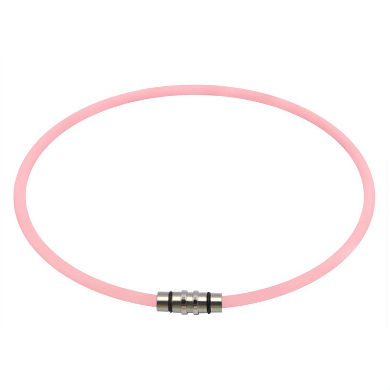 Women's & Men's Anion Collar Energy Balance Magnetic Snap Outdoor Necklaces